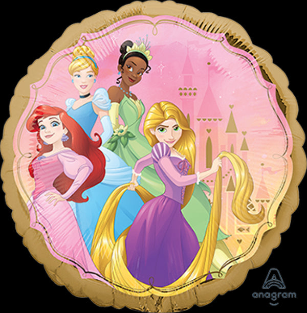 Pink and Gold Disney Princess 43cm (18”) Foil Balloon